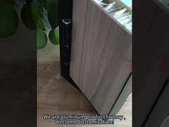 Dekoratif Taman Aluminium vertikal Slat Pagar Picket Mudah Mengumpulkan