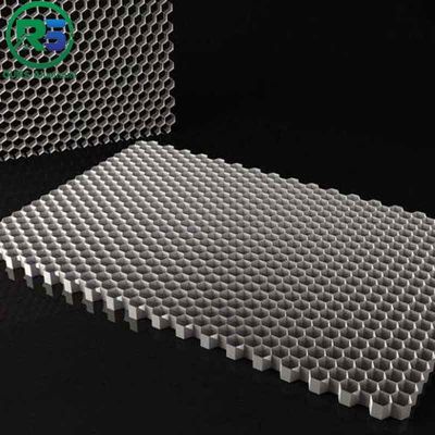 Self Cleaning Honeycomb Aluminium Sheet Anodized Brushed 6mm-100mm For Interior