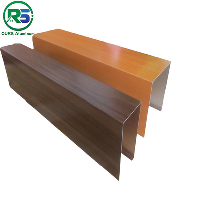 Panel dinding aluminium 0.6-3.5mm Ketebalan dalam anggur merah untuk perlindungan serbaguna dan ketinggian penglihatan yang dapat disesuaikan